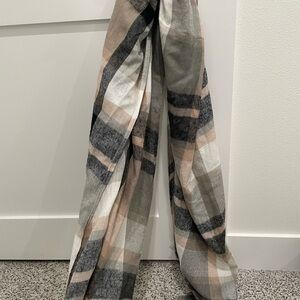 BP. Plaid Scarf